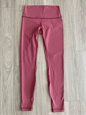 Lululemon Wunder Under High-Rise Tight Brushed Full-On Luxtreme 28” Misty Merlot